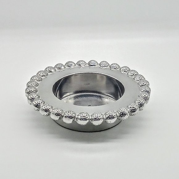 Mariposa Accents Vintage Mariposa Brillante Beaded Pillar Candle